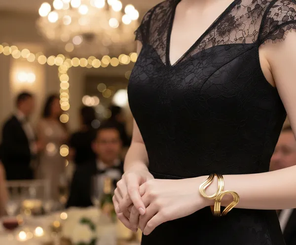 Gold_Golden_Gala_Wrap_Bracelet_For_Women